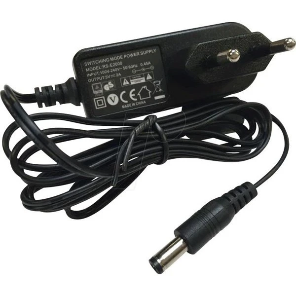Yealink 5V/2A strømadapter til SIP-T4X, T4S, T5x og EXP40