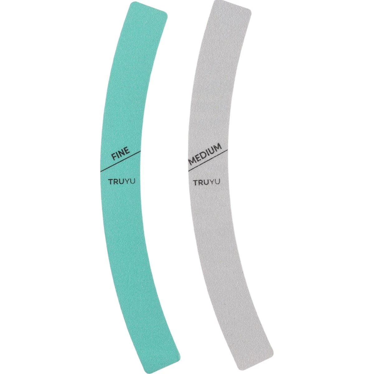 Truyu Curved Nail Shapers - 2-pak buede neglefile