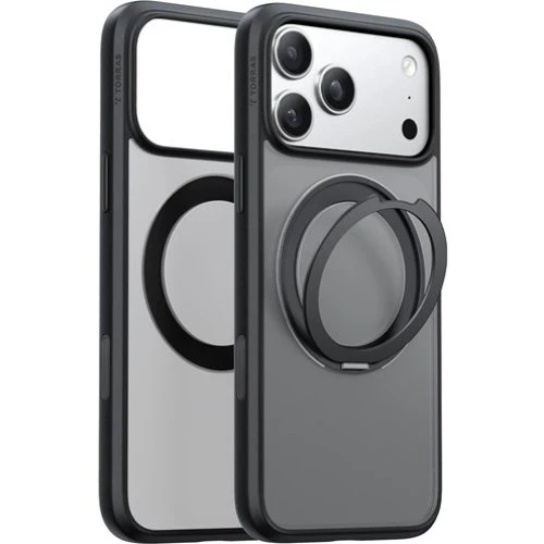 Torras Ostand Pro Magnetic Case til iPhone 17 Pro - Black