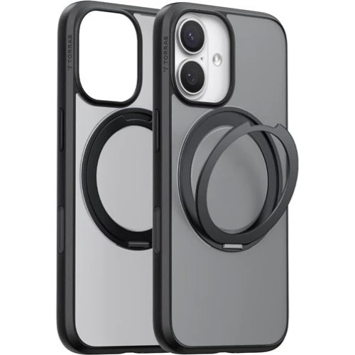 Torras Ostand Pro Magnetic Case til iPhone 17 - Black