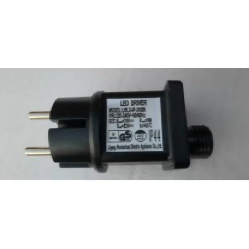 Transformer til cluster lyskæde 9W IP44 (max 35M)