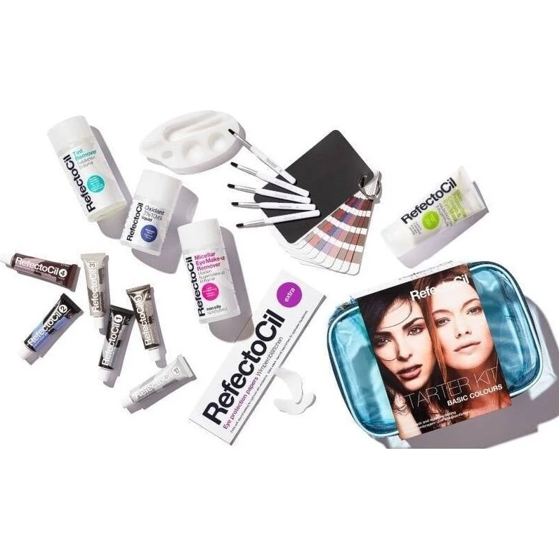 RefectoCil Starter Kit - Basic Colours (bryn & vipper)