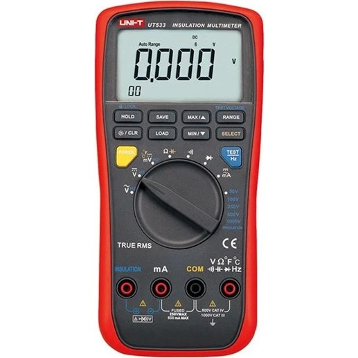 Uni-T UT533 Isolationsmodstandstester og Digitalt Multimeter