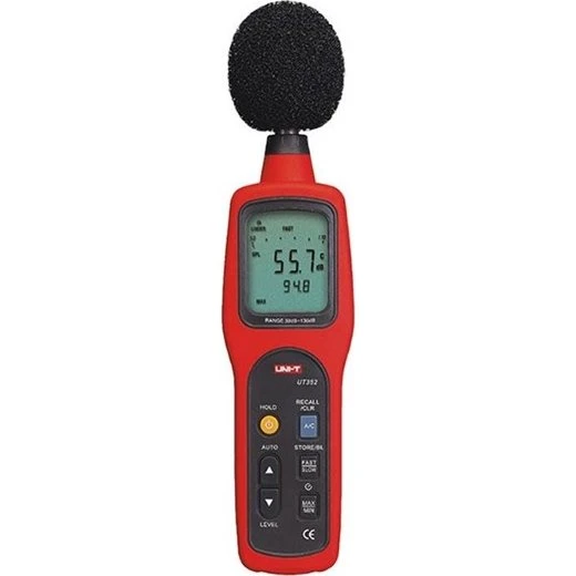 Uni-T UT352 Lydniveau-måler (30-130 dB)