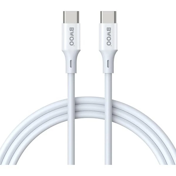 USB-C Ladekabel 1m 60W – Hurtig opladning til iPhone & Android
