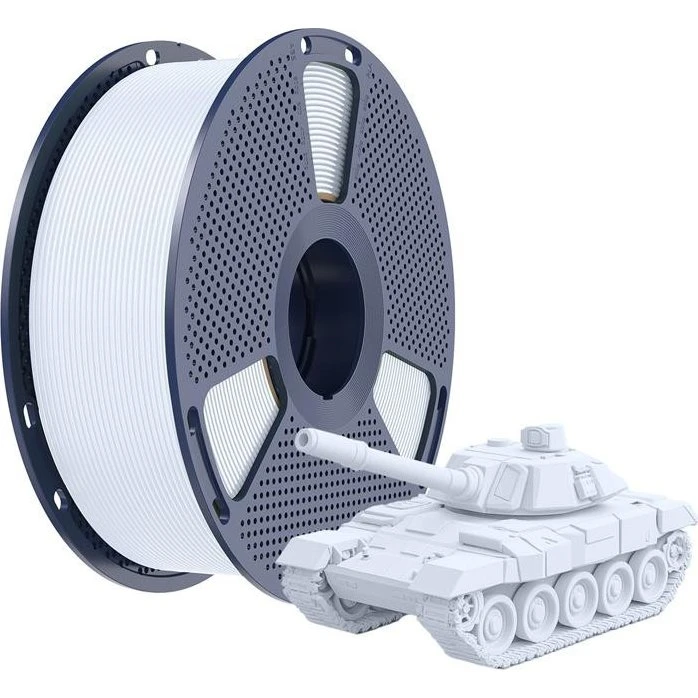 Sunlu PLA+ High-Speed Filament - Hvid, 1.75mm, 1kg