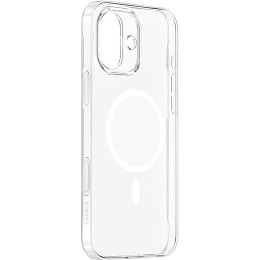 Baseus TouchButton Magnetic Case til iPhone 16 - Transparent