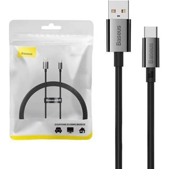 Baseus Superior USB til USB-C kabel, 100W, 1m, sort