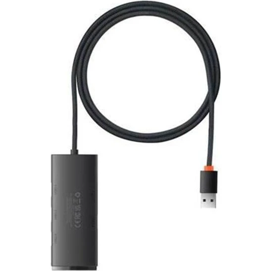 Baseus WKQX030101 Lite Series 4-in-1 USB 3.2 Hub - Sort
