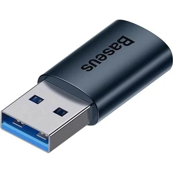 Baseus Ingenuity USB-A til USB-C adapter, sort