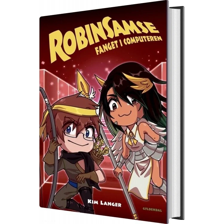 Robinsamse: Fanget i computeren – Kim Langer (Børnebog)