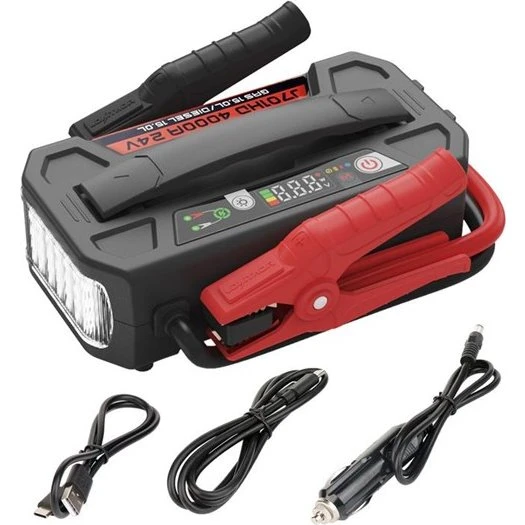 Lokithor J701HD Jump Starter, 4.000A, 207,2Wh