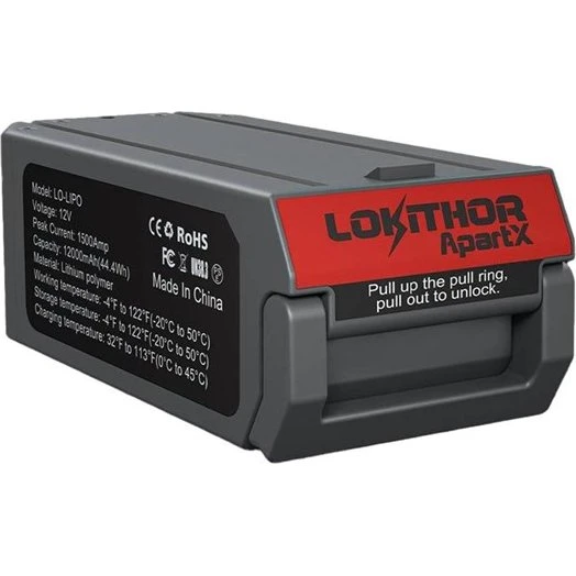 Lokithor ApartX 1500Ah 44.4Wh LiPo-batteri
