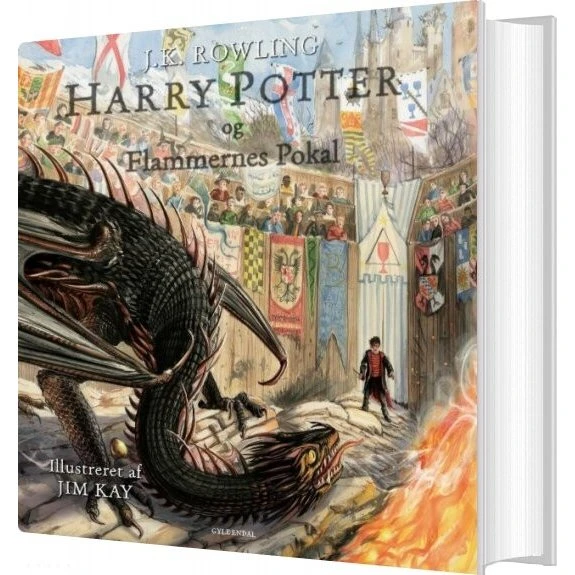 Harry Potter og Flammernes Pokal – Illustreret hardcover