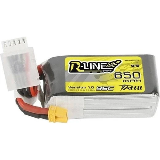 Tattu R-Line 650mAh 14.8V 4S1P 95C XT30 Batteri
