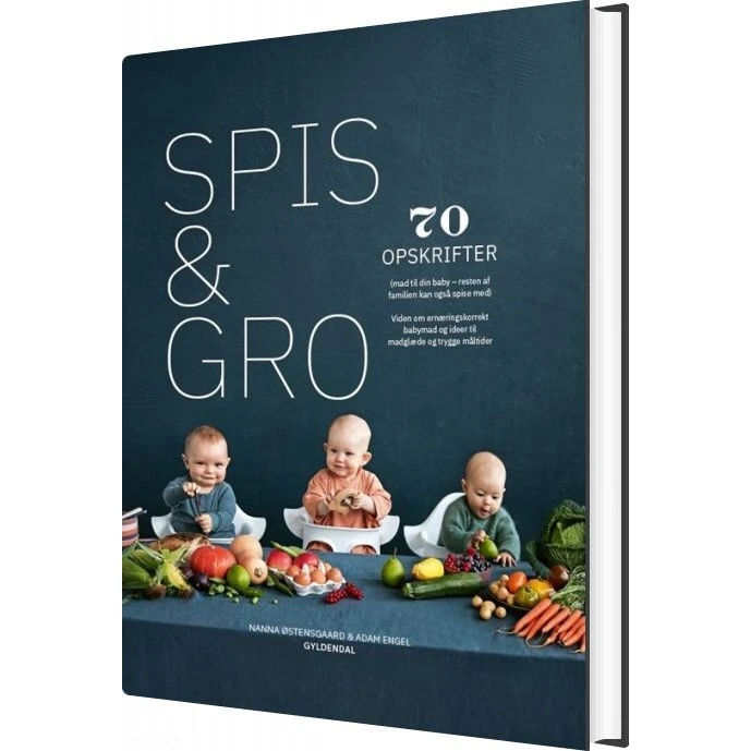 Spis & Gro – kogebog af Adam Engel (hardcover)