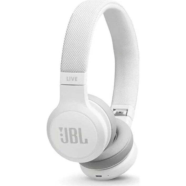 JBL LIVE 400BT Trådløse On-Ear Hovedtelefoner - Hvid