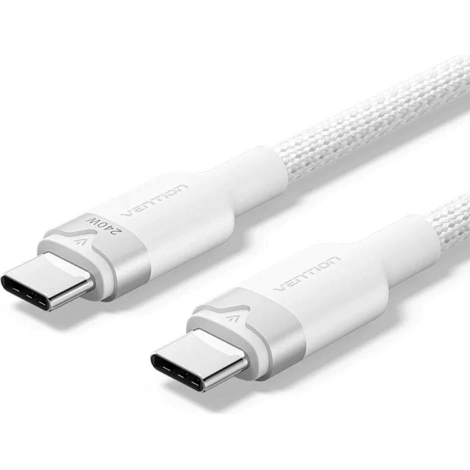 Vention USB-C til USB-C kabel, 240W, 1m, hvid