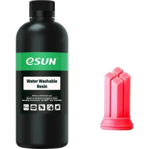 Esun Rød Photopolymer Resin Print Pack - 0,5 ml