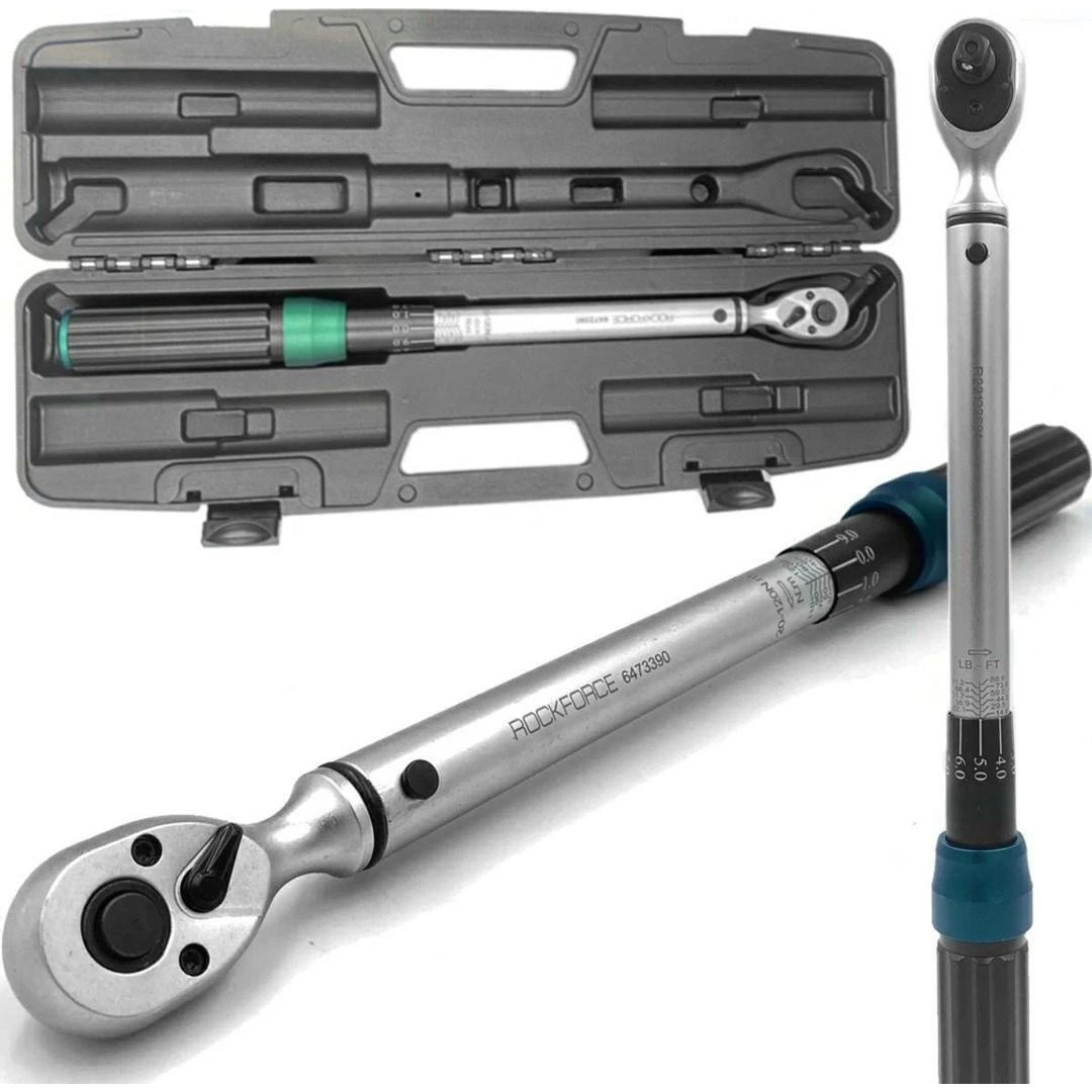 ROCKFORCE 6473390 Momentnøgle 3/8" 20-120 Nm