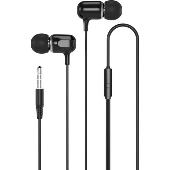 In-Ear Trådbundne Hovedtelefoner med Mikrofon, 3,5mm Jack