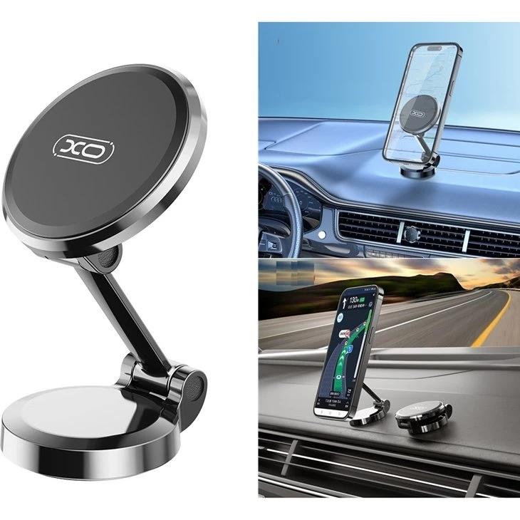 XO C133 Magnetisk Mobilholder til Bil - Sort