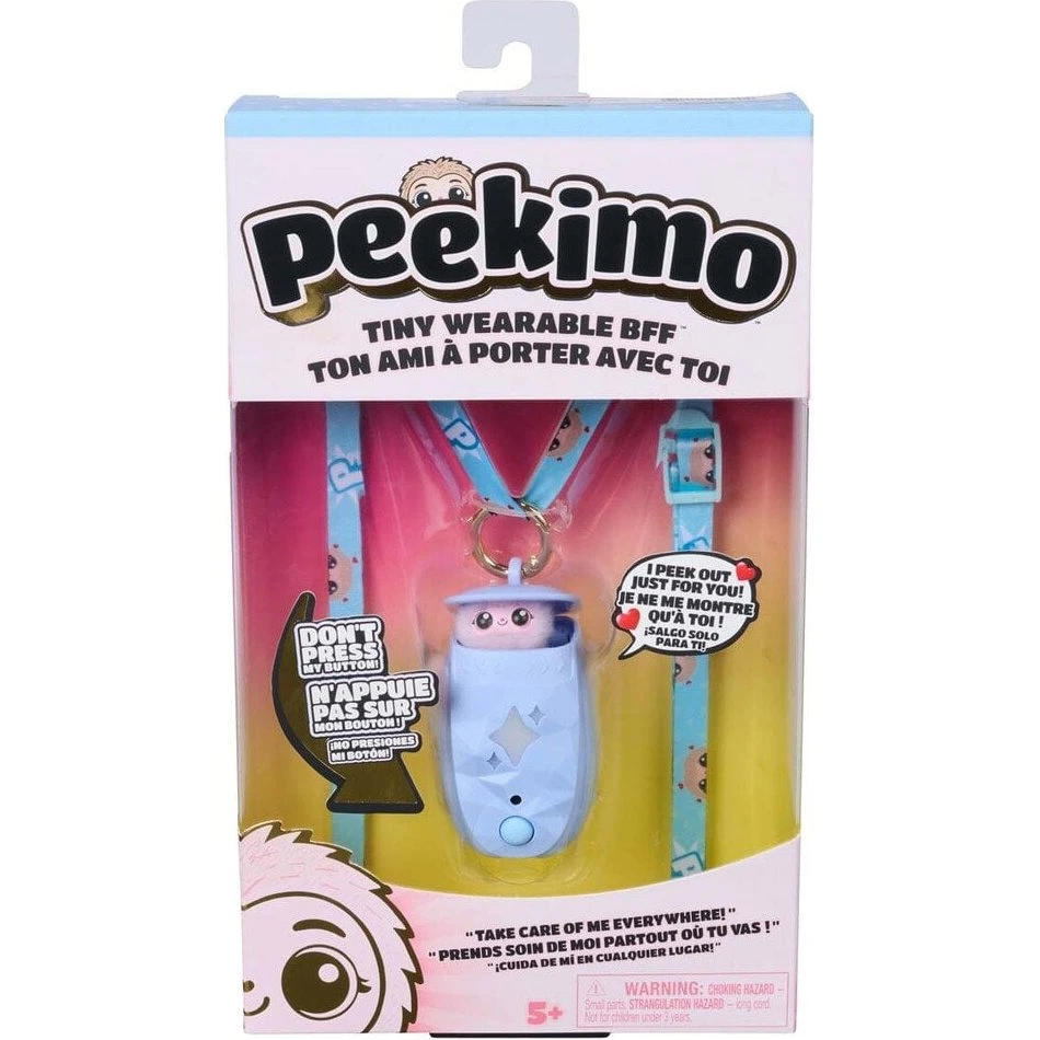 Peekimo Portable Interactive Pet Blue Boo