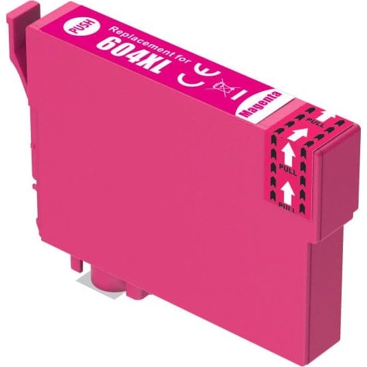 Epson 604XL Magenta printerpatron - Kompatibel (10 ml)