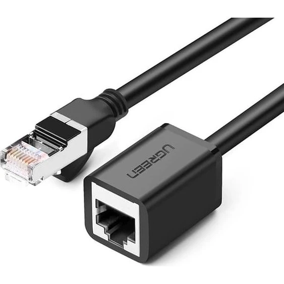 Ugreen Cat6 Ethernet Patchkabel RJ45 F/UTP, 1m, Sort