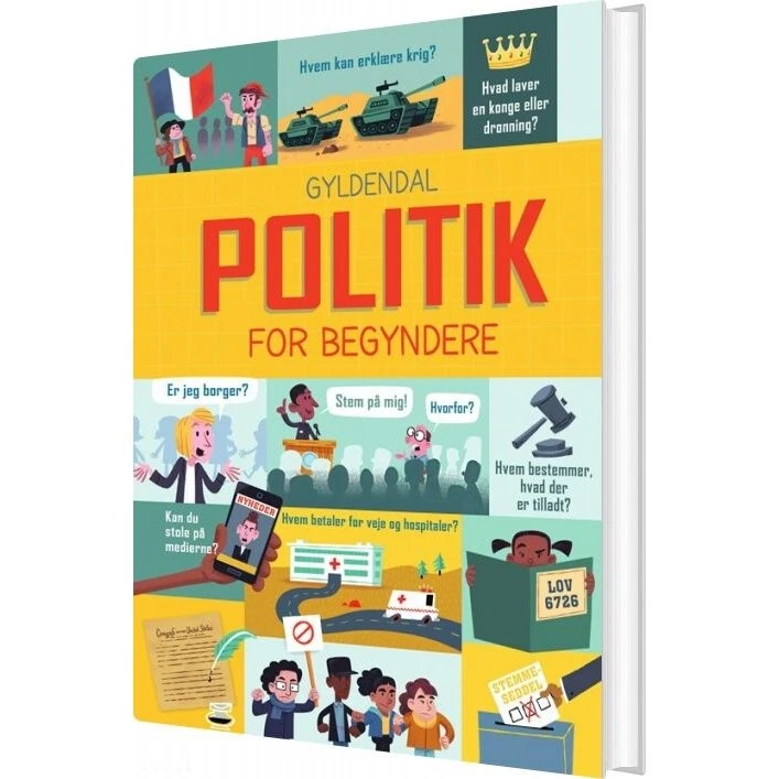 Politik for begyndere – Alex Frith (Børnebog, Hardcover)