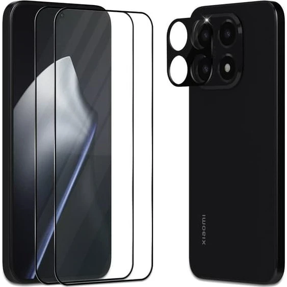 Xiaomi 15T Pro Skærmbeskyttelse (2 stk) & Linsebeskyttelse (1 stk)