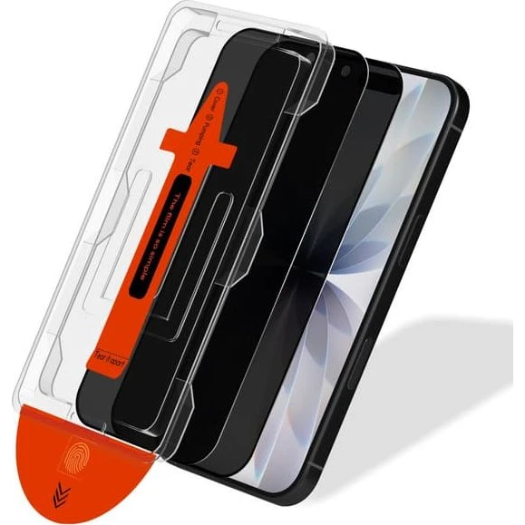 2-PACK iPhone 17 Privacy Skærmbeskytter - Hærdet Glas
