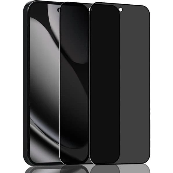 Google Pixel 10 Pro Privacy Skærmbeskyttelse - 2-pack Hærdet Glas