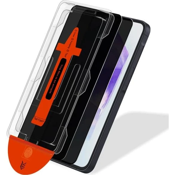Samsung A55 Privacy Skærmbeskytter (2-pak) - Hærdet Glas