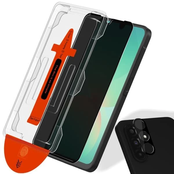 Samsung A26 Privacy Skærmbeskytter & Linsebeskytter - 2-pak