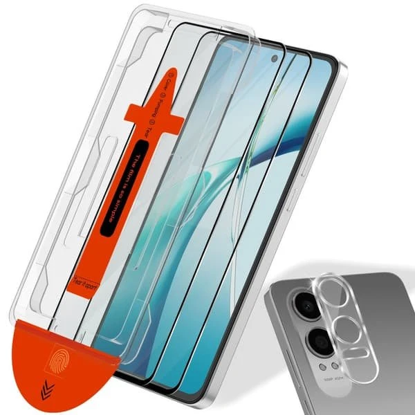 OnePlus Ce4 Lite 5G Skærmbeskytter (2-pak) & Linsebeskytter