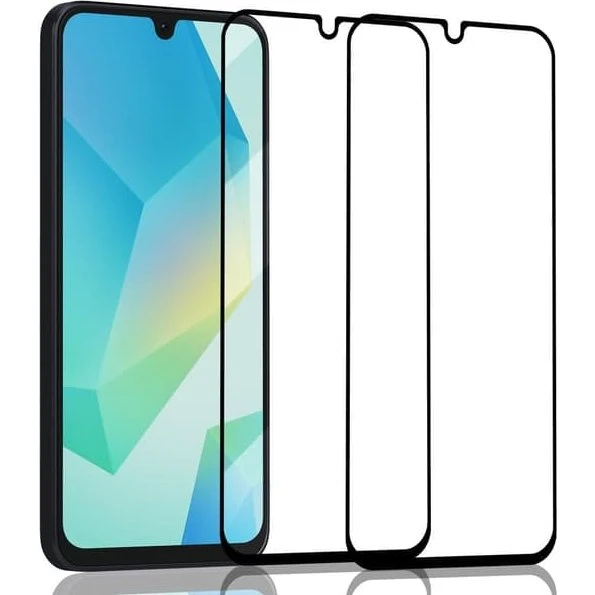 Samsung A17 Skærmbeskyttelse 2-pack - Hærdet 3D Glas 9H