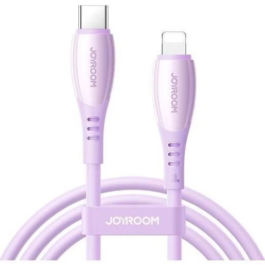 Joyroom S-A59 Vibrant Series USB-C til Lightning kabel, 1.2m, lilla