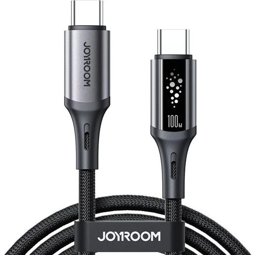 Joyroom S-A60 StarTalk 100W USB-C til USB-C kabel, 1.2m, Sort