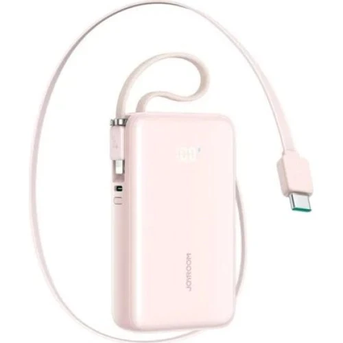 Joyroom JR-PR2L 10000mAh 35W Powerbank med kabler - Pink
