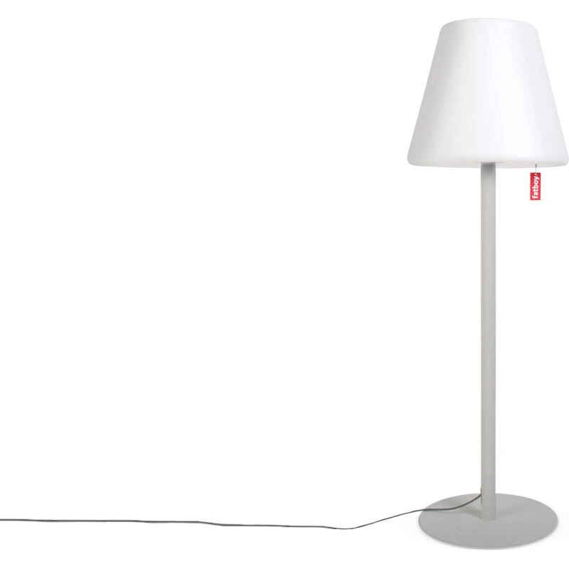 Edison the Giant gulvlampe, lys grå - stor