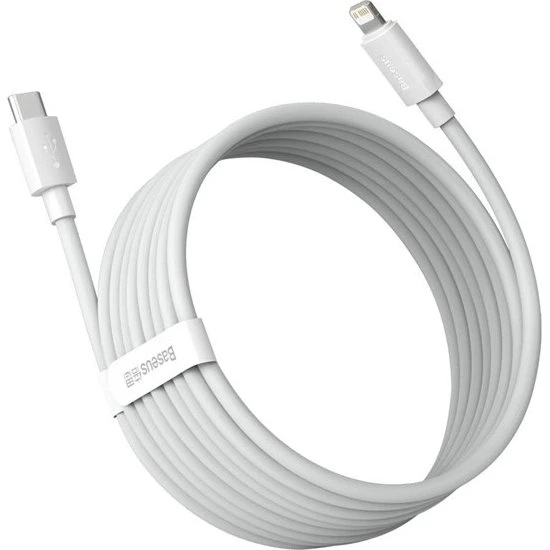 Baseus TZCATLZJ-02 USB-C til Lightning Kabel, 1,5m (2 stk)