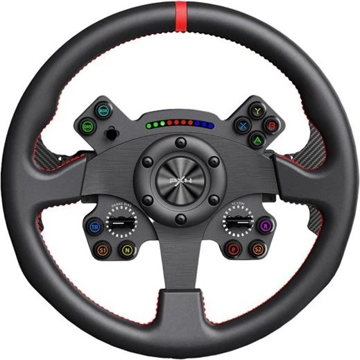 PXN WCS R2 Gaming-rat til PC - Kablet med læder og kulfiber