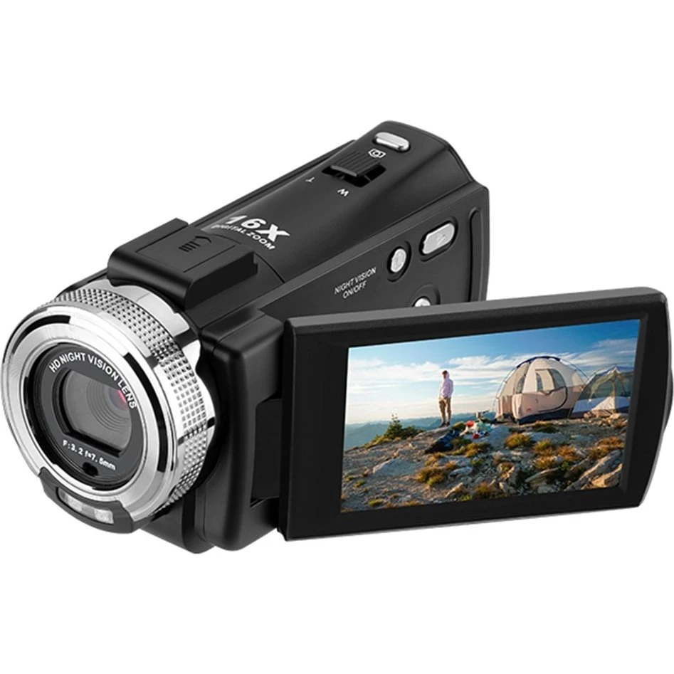 ORDRO V12 1080P Full HD Videokamera med Night Vision