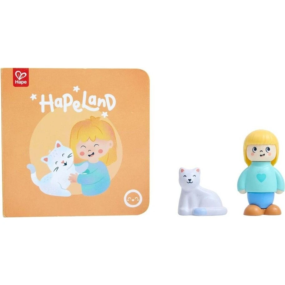 Hape The Cat's Rescue - Historiebogslegetøjssæt med figurer