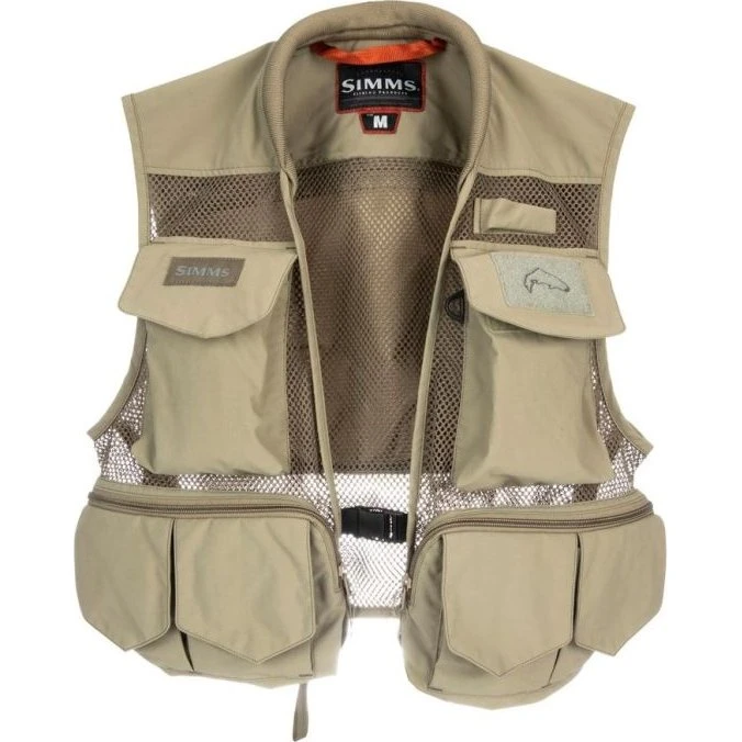 Simms Tributary Fiskevest - Tan