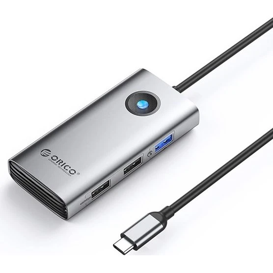ORICO PW11-5P USB-C Hub Docking Station - Grå