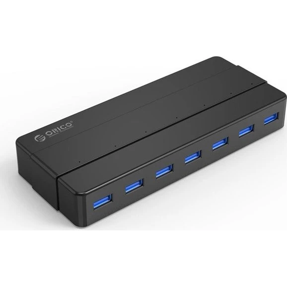 ORICO H7928-U3-V1 USB 3.0 Hub - 7 porte - Sort