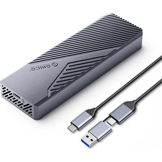 ORICO CNM2-G20 M.2 NVMe USB-C 3.2 20Gb/s Diskdrev - Grå
