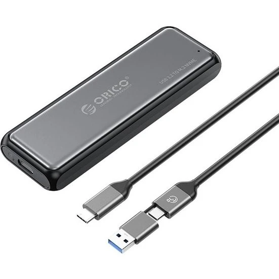 ORICO DDM2-C3-G2 M.2 NVMe SSD Kabinet - Grå